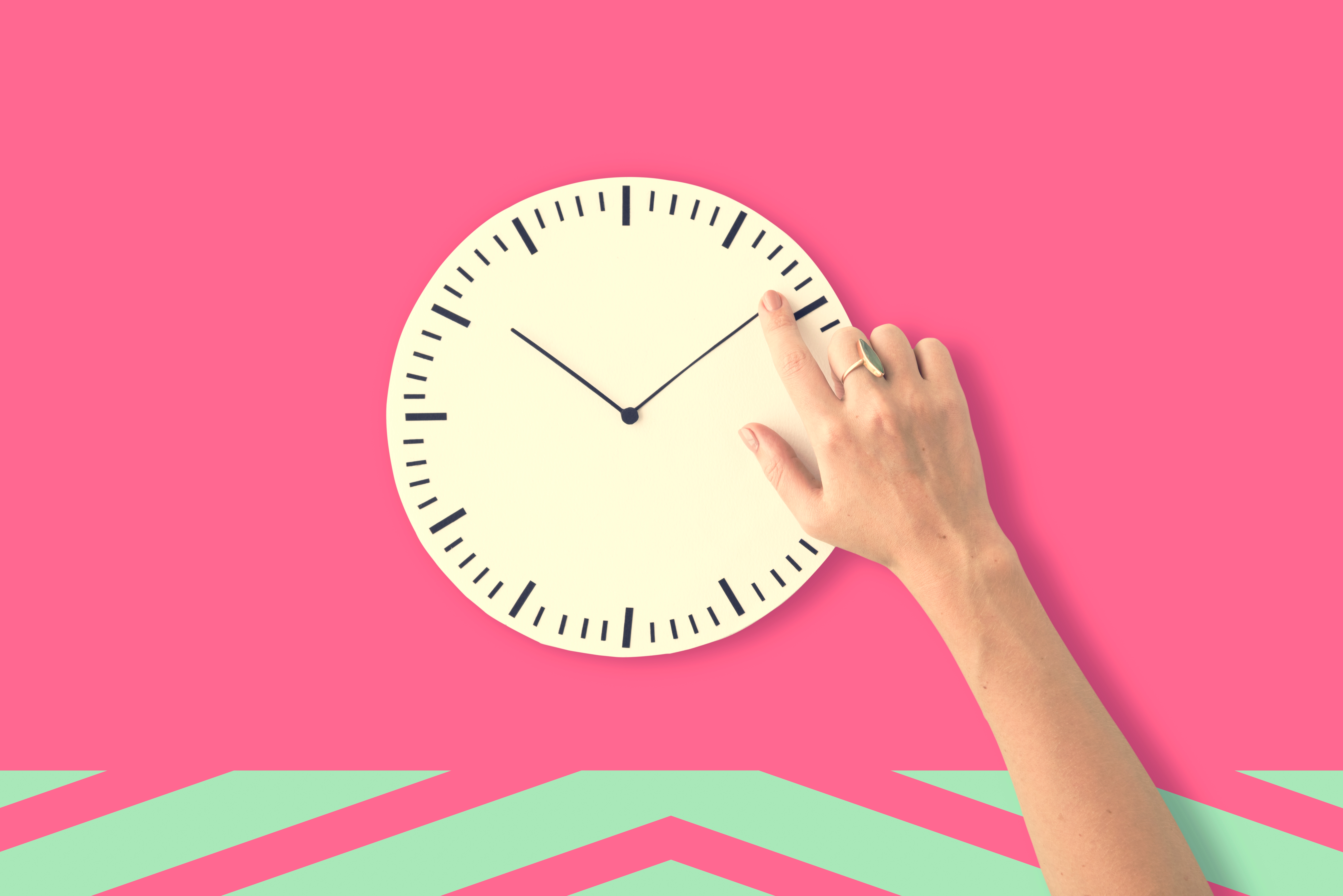Clock Time Second Minute Hour Puntual Circle Concept